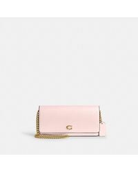 COACH - Evie Long Wallet With Chain - Lyst