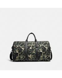 coach duffle with rainbow quilting