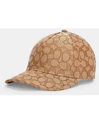 COACH - Signature Jacquard Baseball Cap - Lyst