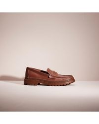 COACH - Restored Loafer With Signature Coin - Lyst