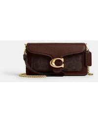 COACH - Tabby Chain Umhängetasche 19 Aus Signature Canvas - Lyst