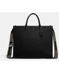 COACH - Tote Bag 40 With Signature Canvas - Lyst