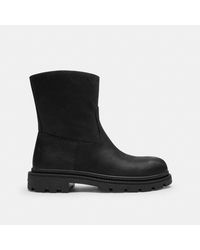 COACH Chukka Boots in Black for Men | Lyst