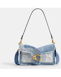 COACH - Tabby Shoulder Bag 26 With Repurposed Denim Patchwork - Lyst