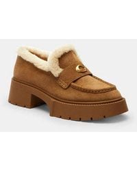 COACH - Leah Platform Loafer - Lyst