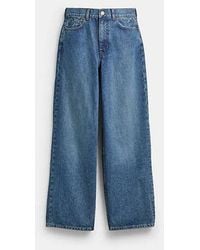 COACH - Baggy Fit Denim Jeans - Lyst