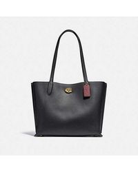 COACH - Wilow Faux-leather Tote Bag - Lyst