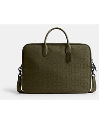 COACH - Theo Arbeitstasche Aus Signature-Jacquard - Lyst