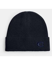 COACH - Knit Beanie - Lyst