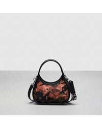 COACH - Mini Ergo Bag With Crossbody Strap In Upcrushed Upcrafted Leather - Lyst