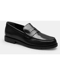 COACH - Mocassin Penny Reagan En Pour Hommes, Taille - Lyst