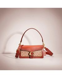 madison shoulder bolsa 16 in signature canvas with rivets