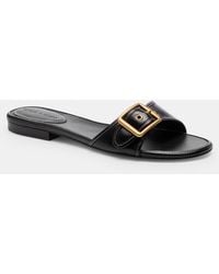 COACH - Margot Flat Sandal - Lyst