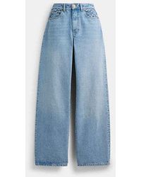 COACH - Loose Fit Jeans - Lyst
