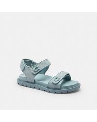 COACH - Brynn Sandal In Signature Canvas - Lyst