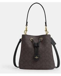 COACH - Borsa A Secchiello Rowan - Lyst