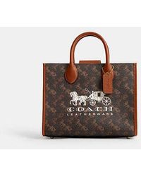 COACH - Ace Tote 26 mit "Horse and Carriage"-Print - Lyst