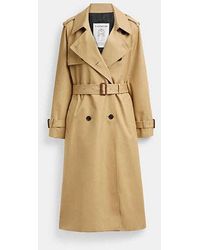 COACH - Gabardina Relajada - Lyst