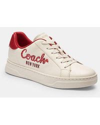 COACH - New Year High Line Sneaker With Coach Snake Script - Lyst