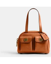 COACH - Twin Turnlock Bag 20 - Lyst