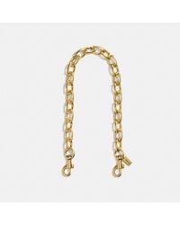 COACH - Signature Link Chain Strap - Lyst