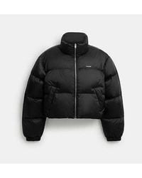 COACH - Chaqueta Acolchada Corta - Lyst