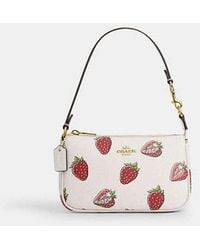 COACH - Nolita 19 With Strawberry Print - Lyst