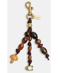 COACH - Beaded Cluster Bag Charm - Lyst