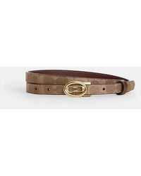 COACH - Buckle Cut-To-Size Belt, 18 Mm - Lyst