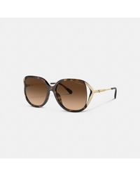 COACH - Bandit Oversized Square Sunglasses - Lyst