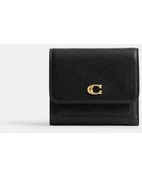 COACH - Mila Small Flap Wallet - Lyst