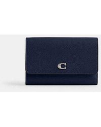 COACH - Essential Medium Flap Wallet - Lyst
