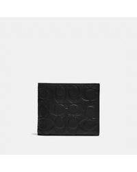 COACH - 3 In 1 Wallet In Signature Leather - Lyst