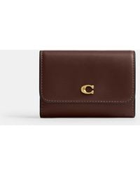 COACH - Essential Flap Card Case - Lyst