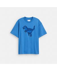 COACH - T-shirt Rexy en coton biologique - Lyst