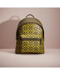 COACH - Restored Charter Backpack In Signature Leather - Lyst