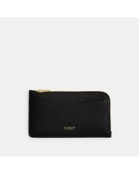 COACH - New York Zip Card Case - Lyst