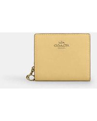 COACH - Snap Wallet With Charm - Lyst