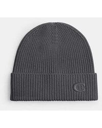 COACH - Knit Beanie - Lyst