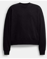 COACH - Essential Crewneck Top - Lyst