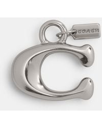 COACH - Small Signature Shoe Charm - Lyst