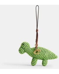 COACH - Dino Bag Charm - Lyst
