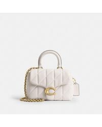 COACH - Tabby Top Handle Bag With Quilting - Lyst