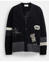 COACH - X Popeye Cardigan - Lyst