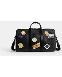 COACH - Gotham Duffle Bag 45 With Patches - Lyst
