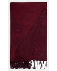 COACH - Horse And Carriage Print Oversized Muffler - Lyst
