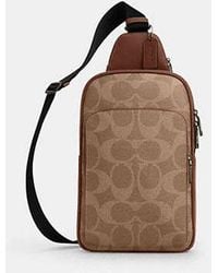 COACH - Ethan Rucksack Aus Signature Canvas - Lyst