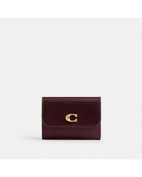 COACH - Essential Card Holder Wallet In Colorblock - Lyst