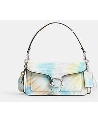 COACH - Tabby Shoulder Bag 20 With Rainbow Tie Dye Print | Leather - Lyst