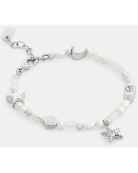 COACH - Pearls And Seashell Bracelet - Lyst